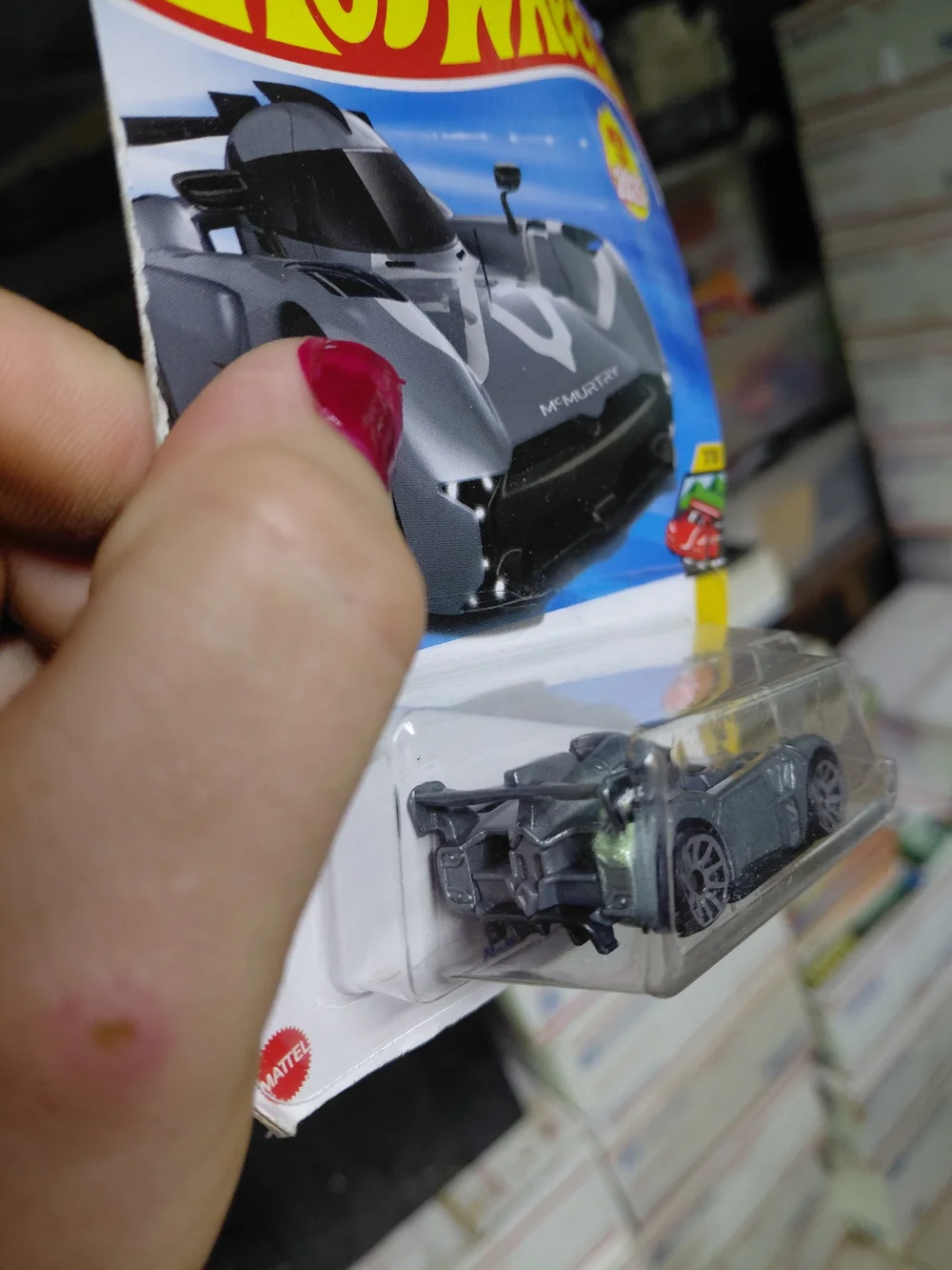 Hot Wheels McMurtry Spéirling (HYW55) from the 2025 Mainline Peak Pursuit series